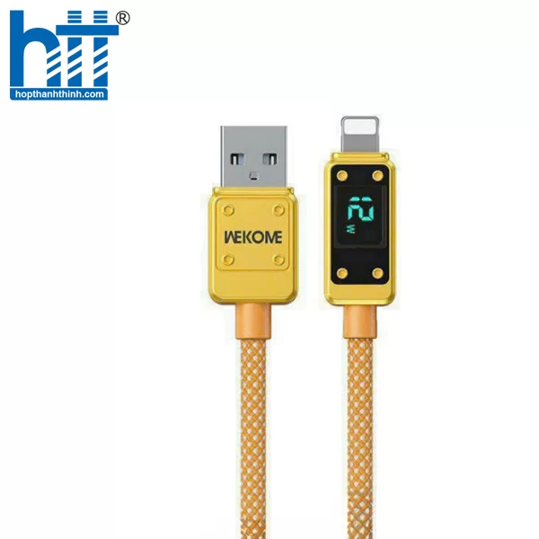 Cáp Sạc WDC-06 WEKOME USB to IP Yellow