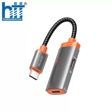 Đầu Chuyển Đổi Type-C sang Dual Type-C Mcdodo Oryx Series Type-C to Dual Type-C Cable (60W PD)