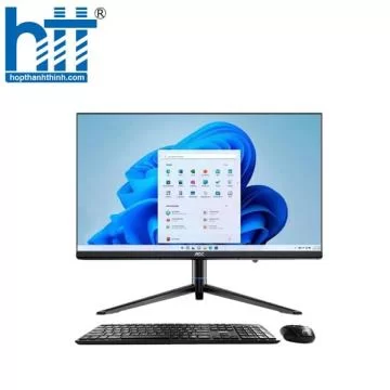 Máy tính AIO AOC (Intel i5 12450H/ 23.8inch HD LED/ 250 nits/ 16GB/ 512GB SSD/ WIFI 6+ Bluetooth 4.0/ UPS Battery 60minutes/ Wired KB&Mouse/ 3YW/ WIN 11 Pro)