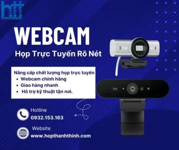 Top Webcam Họp Trực Tuyến Rõ Nét 2025 - Zoom, Meet, Teams