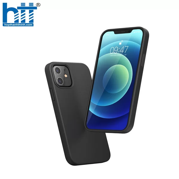 Ugreen 20458 Iphone 12 Pro Max 6.7inch Màu xanh Navy Ốp Lưng điện thoại Silicone LP417 20020458