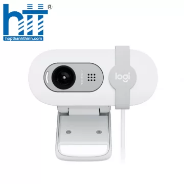 Webcam Logitech Brio 100 1080p full HD - Màu trắng
