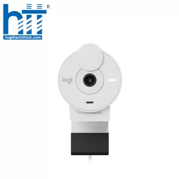 Webcam Logitech Brio 300 1080p full HD (Màu trắng)