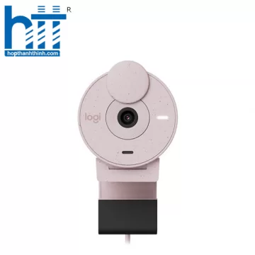Webcam Logitech Brio 300 1080p full HD (Màu hồng)