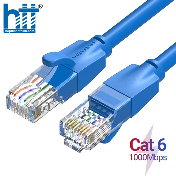 Cáp mạng CAT6 UTP đầu đúc dài 1.5M Vention