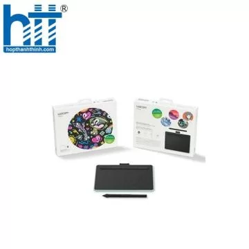 Bảng vẽ Intuos S CTL-4100WL Small with Bluetooth (Đen/Xanh/Hồng tím)