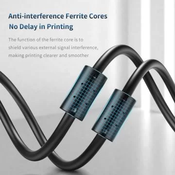 D105 Cáp máy in và màn hình tương tác USB 2-0 Cao cấp 5m T-D234