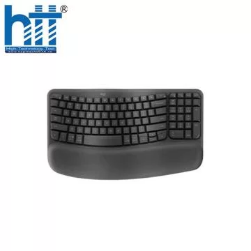 Bàn phím không dây Logitech Wave Keys Ergonomic
