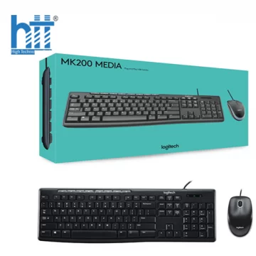 Bàn phím + Chuột Logitech MK200