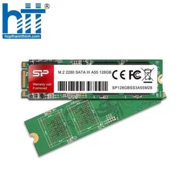 Ổ cứng M.2 2280 SATA SSD, A55, 128GB SP128GBSS3A55M28