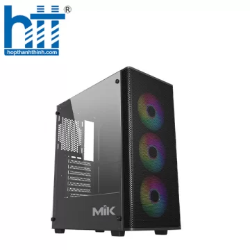 Vỏ máy tính MIK AION BLACK 3FA