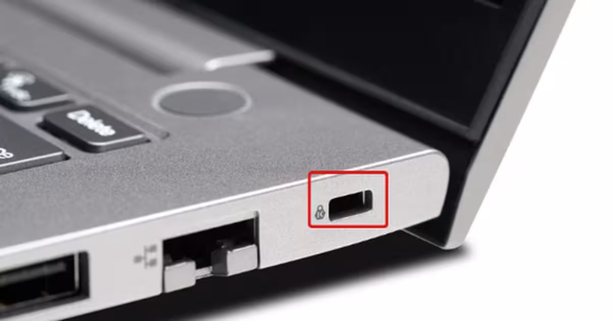 Bí mật đằng sau khe khóa Kensington trên laptop mà bạn nên biết