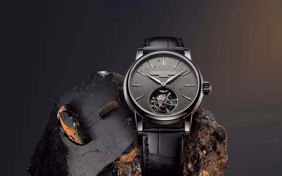Frederique Constant: Đỉnh cao nghệ thuật chế tác đồng hồ mặt số đá quý tự nhiên