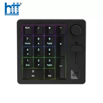 Bàn phím số Glorious Numpad Prebuilt - Black Slate GLO-GMMK-NP-FOX-B