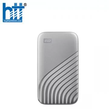 Ổ CỨNG DI ĐỘNG WD MY PASSPORT SSD 500GB BẠC USB 3.2 WDBAGF5000ASL-WESN