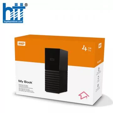 Ổ CỨNG DI ĐỘNG WD MY BOOK 4TB MULTI-CITY ASIA 3.5 INCH USB 3.0 - WDBBGB0040HBK