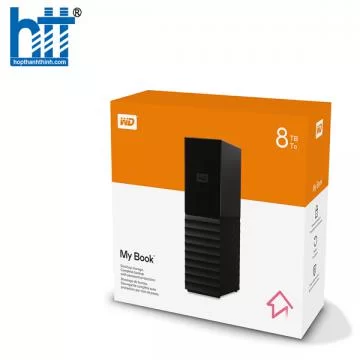 Ổ CỨNG DI ĐỘNG WD MY BOOK 8TB 3.5 INCH USB 3.0 - WDBBGB0080HBKSESN