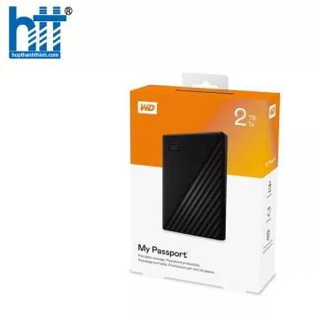 Ổ CỨNG DI ĐỘNG 2.5 INCH 2T WD MY PASSPORT WDBYVG0020BBK-WESN USB 3.2 MÀU ĐEN