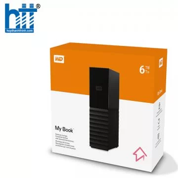 Ổ CỨNG GẮN NGOÀI 6TB 3.5 INCH WD MY BOOK WDBBGB0060HBK-SESN