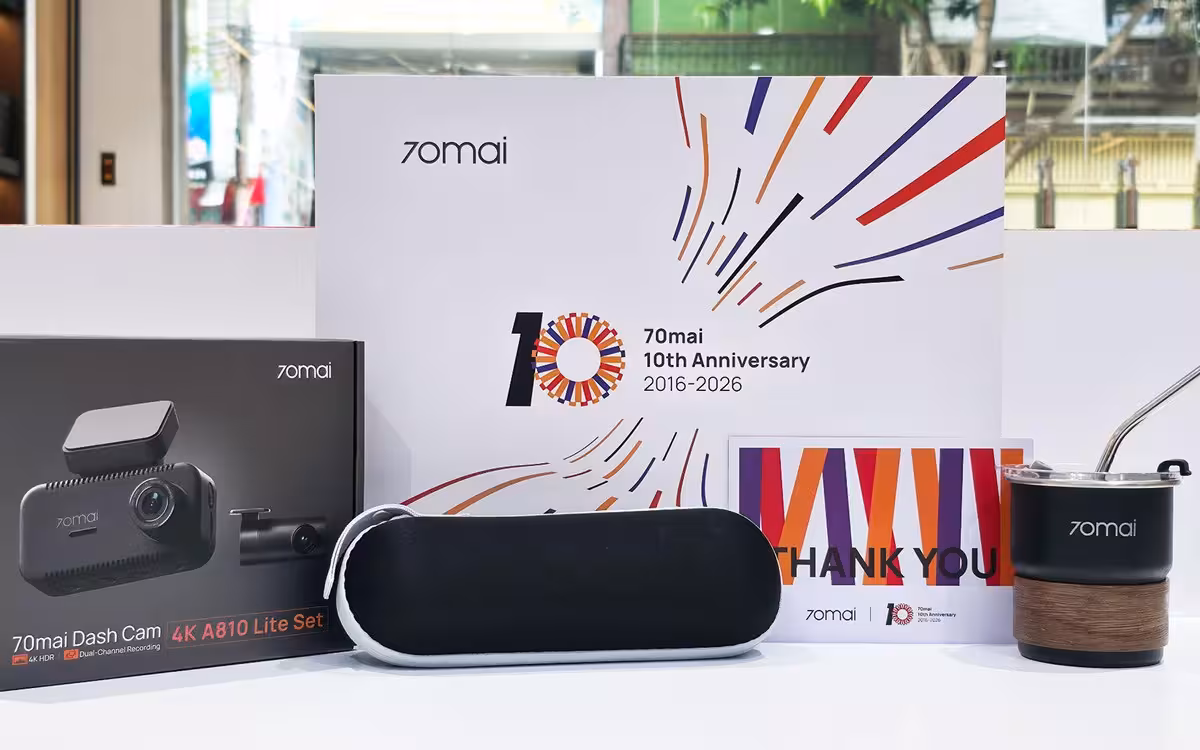 Hành trình 10 năm 70mai: Ra mắt A810 Lite và dấu ấn công nghệ ô tô