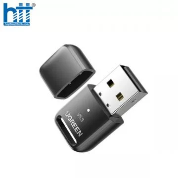 Thiết bị USB Bluetooth 5.3 Dongle cho PC chính hãng Ugreen 90225 cao cấp