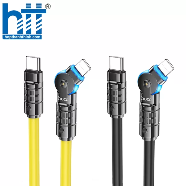 Cáp dữ liệu sạc xoay U118 iP Triumph PD