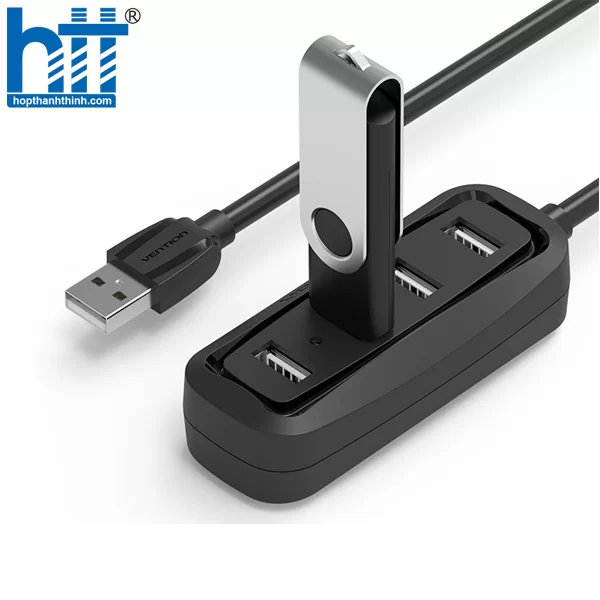 BỘ CHIA 4 PORT USB 2.0 DÀI 0.5M VENTION (VAS-J43-B050)