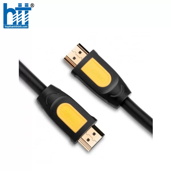 Ugreen 10115 1M màu Vàng Cáp tín hiệu HDMI chuẩn 1.4 hỗ trợ phân giải 4K * 2K HD101