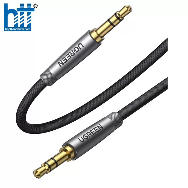 Ugreen 10116 3M 3.5mm Cable Male to Male Copper Case Braid Brown AV150 10010116
