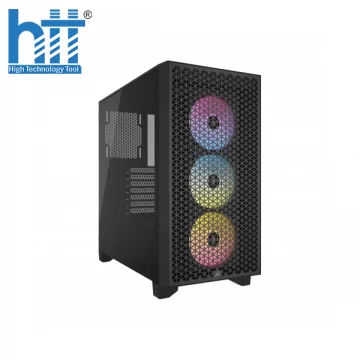 Vỏ máy tính Corsair 3000D Airflow Mid Tower TG Black