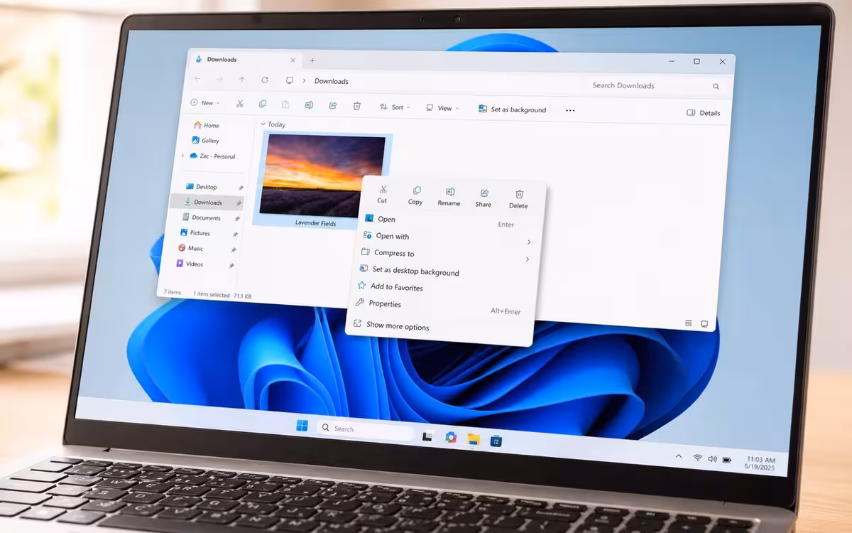 Windows 11 và bài toán tối ưu hóa menu chuột phải: Khi sự hiện đại trở nên chậm chạp