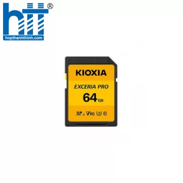 Thẻ nhớ SDXC 64GB Kioxia Exceria Pro UHS-II C10-LNPR1Y064GG4