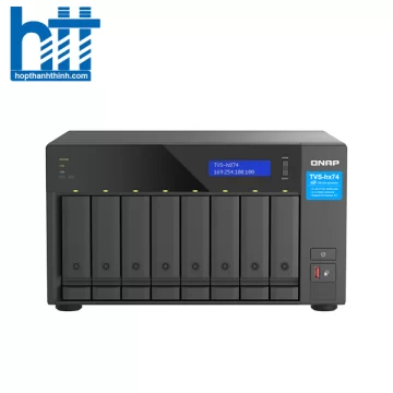Thiết bị lưu trữ NAS QNAP 8 bay TVS-h874X-i9-64G