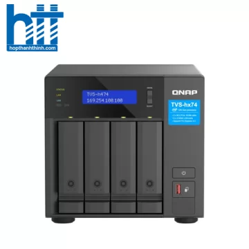 Thiết bị lưu trữ NAS QNAP 4 bay TVS-h474-PT-8G