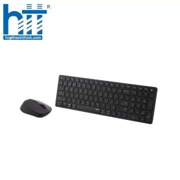 BỘ BÀN PHÍM CHUỘT KHÔNG DÂY RAPOO 9350M MULTI-MODE DARK GREY