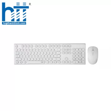 Bộ bàn phím chuột không dây RaPoo X260/X260S Trắng (USB)