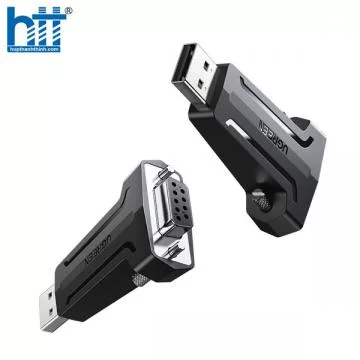 Đầu chuyển đổi USB 2.0 to Com âm DB9 rs232 Ugreen 80111 chính hãng