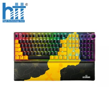 Bàn phím cơ Razer Huntsman V2 Linear Optical Switch PUBG BATTLEGROUNDS Edition