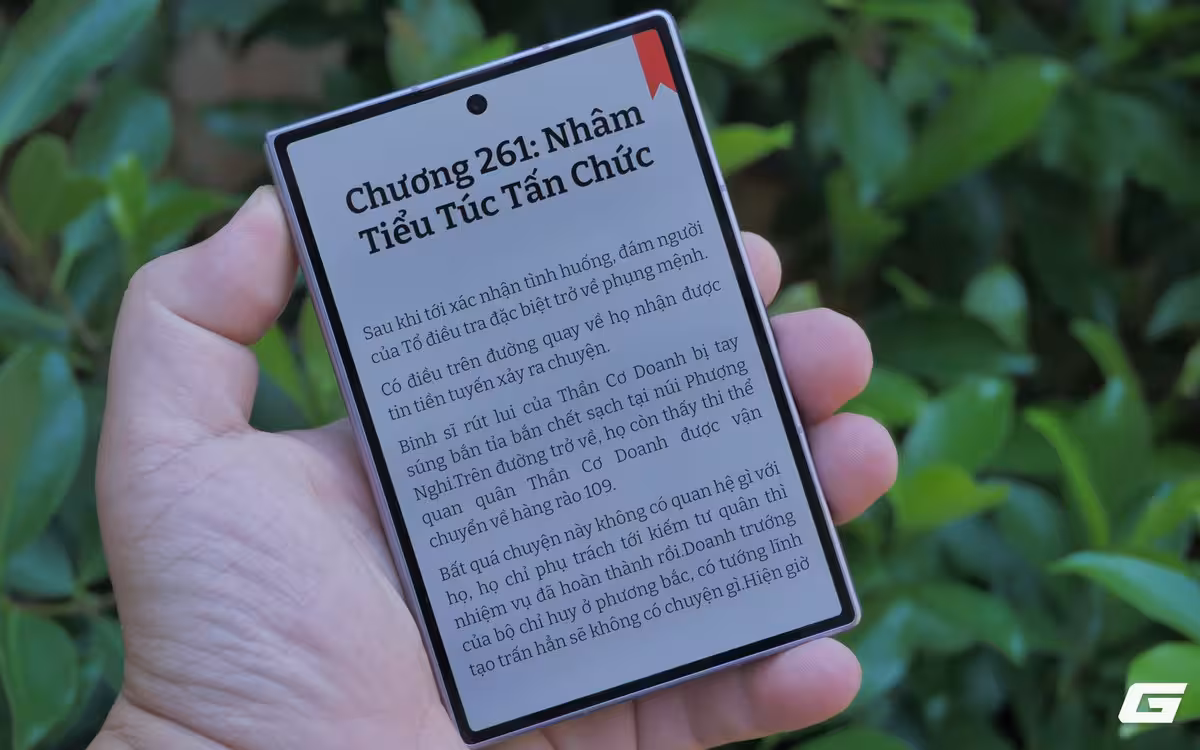 Trải nghiệm Galaxy Z Fold8 làm máy đọc sách: Liệu có thay thế được E-ink?