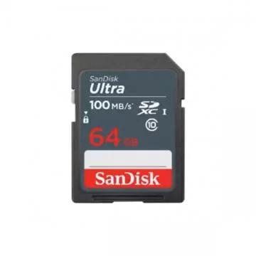 Thẻ nhớ SanDisk SD Ultra SDHC SDSDUNR-064G-GN3IN