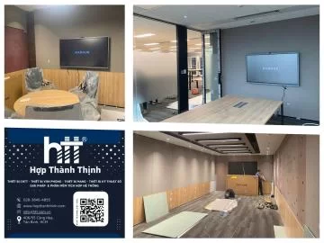 Hợp Thành Thịnh triển khai thi công màn hình tương tác Maxhub cho dự án phòng họp thông minh