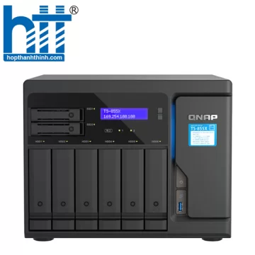 Thiết bị lưu trữ NAS QNAP 8 bay TS-855X-8G