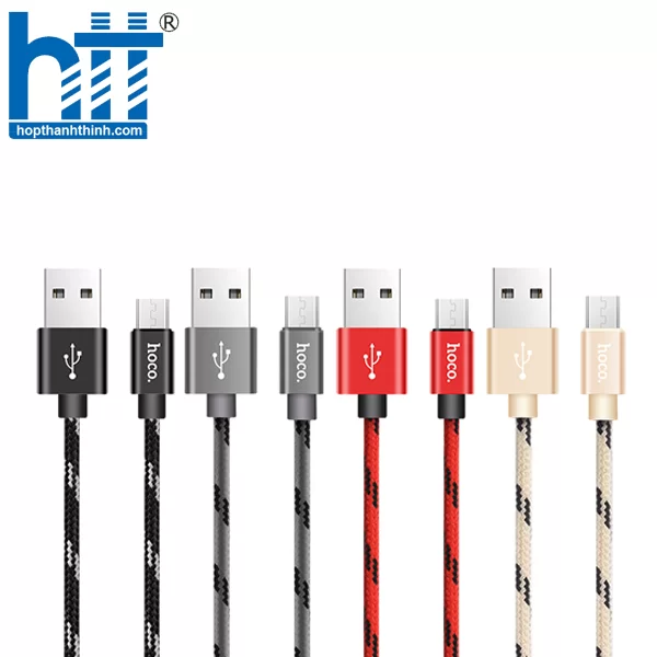 Cáp sạc Micro dệt kim X2 Plus Lucky KING KONG 1M