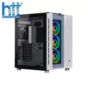 Vỏ máy tính Corsair 680X RGB TG White