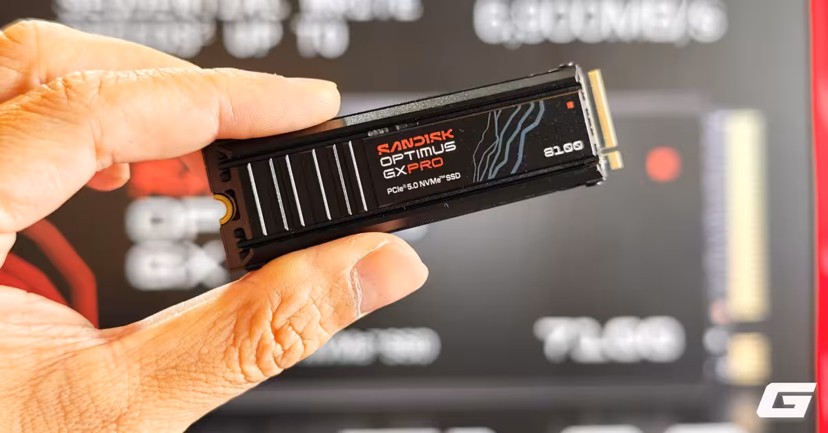 SanDisk Optimus: Dòng SSD hiệu năng cao đột phá cho kỷ nguyên PC AI