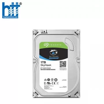 Ổ CỨNG HDD SEAGATE SKYHAWK 1TB 3.5 INCH, 5900RPM, SATA, 64MB CACHE (ST1000VX005)