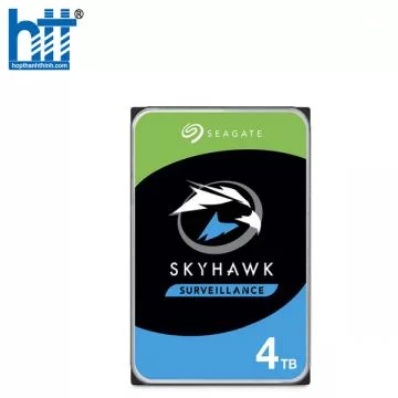 Ổ CỨNG HDD SEAGATE SKYHAWK 4TB 3.5 INCH, 5400RPM, SATA, 256MB CACHE (ST4000VX013/ST4000VX016)
