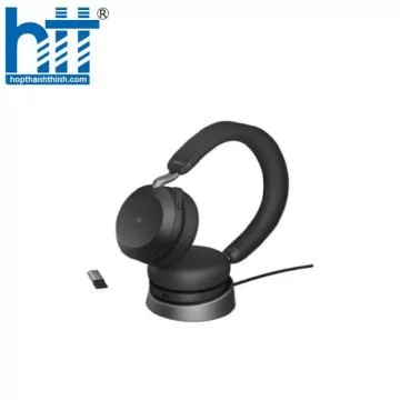 Tai nghe Jabra Evolve2 75 MS Stereo Stand Black - Link380c