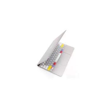 Phủ Phím JCPAL VERSKIN LEARN For Macbook - MB12"/Pro13"/15" (Non-Touch) - JCP2176 - Grey