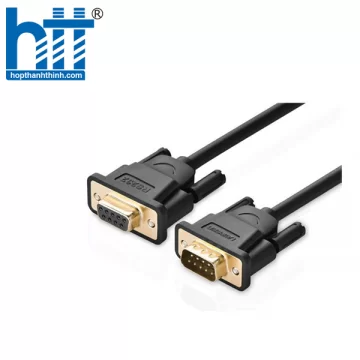 Cáp chuyển đổi Ugreen 20145 1,5m db9 rs 232 nam sang nữ db101 10020145